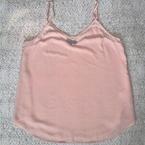 1 State Chiffon Cami- Light Pink